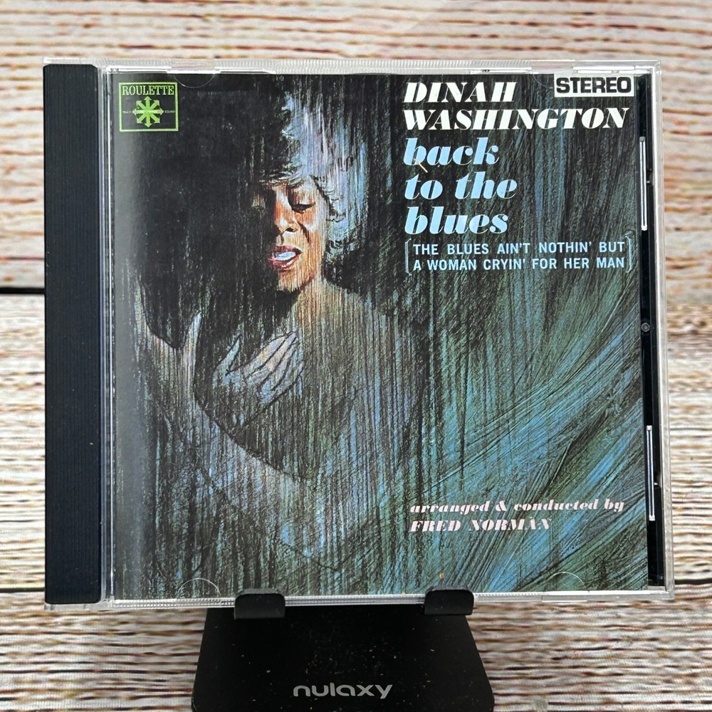 Dinah Washington Back to the Blues CD Roulette Jazz CDP 7243 8 54334 2 9 1997